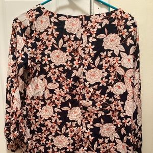 Floral blouse from Banana Republic, XS